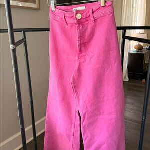 Zara Vibrant Pink Denim